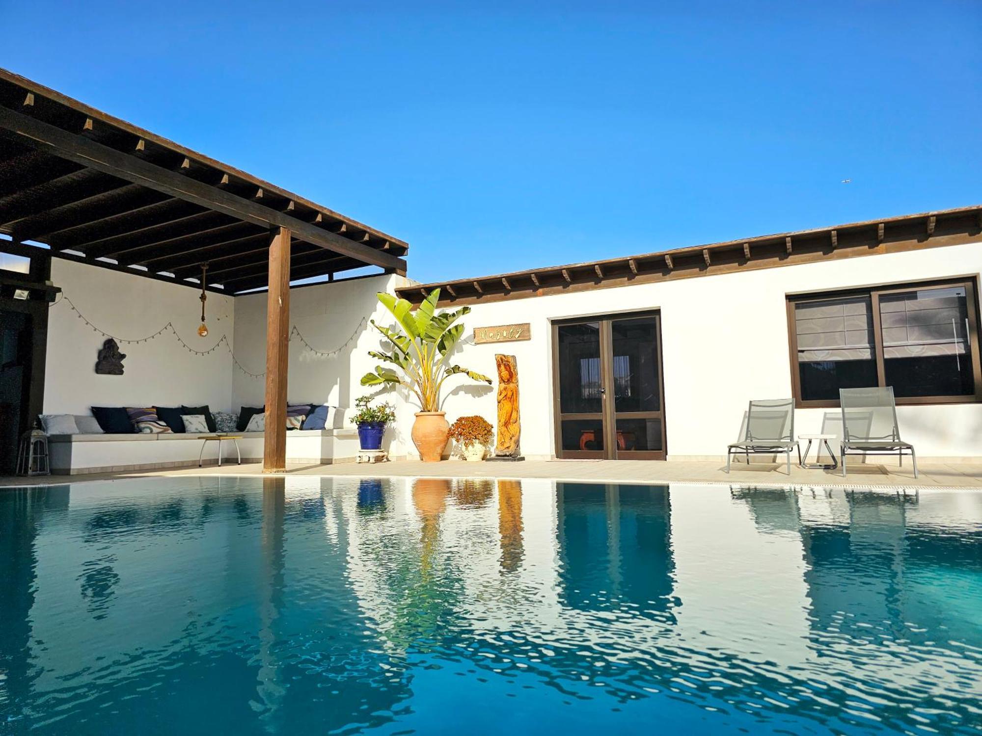 Villa Nazoly, Oasis De Tranquilidad Con Piscina Privada En El Corazon De Lanzarote Nazaret Εξωτερικό φωτογραφία